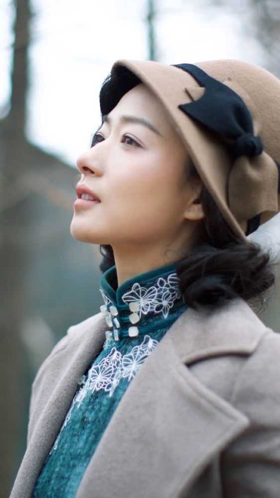 民国剧照最美的女演员万茜,气质典雅蕙质兰心