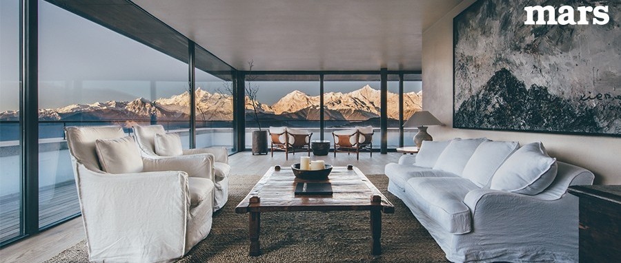 凝望雪山的既下山·梅里入选 design hotels,还做了一