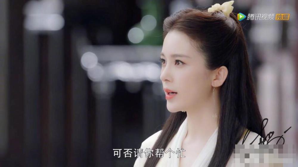 赵韩樱子的黄衫女子上线,仙气十足被赞是剧中最美女配