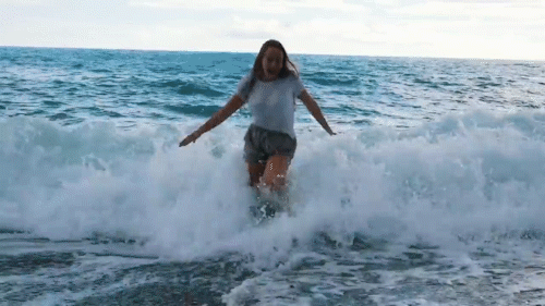 奇特的方形海浪,看起来好像一张大网,它是怎么形成的?