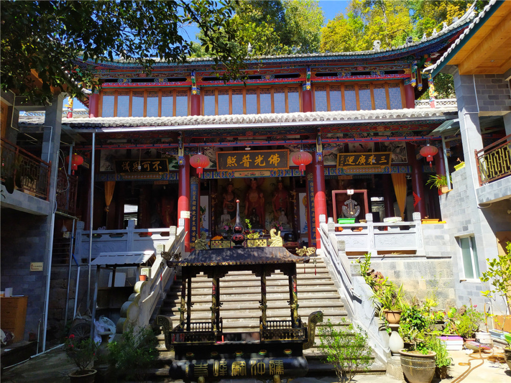 宝峰山,腾冲市,宝峰寺,西山,三清殿,吕祖殿