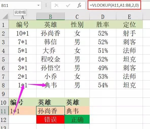 Excel中的Vlookup函数老出错?这十个原因了解