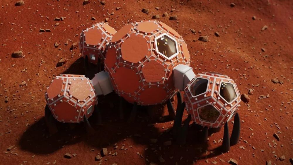 未来的火星栖息地长什么样?先睹为快
