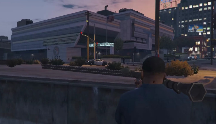 Gta5 中的警察局是不是出警的地方 R星这次没得洗了吧 看点快报