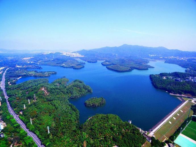 西丽湖,南山区,西丽,深圳,粤港澳大湾区