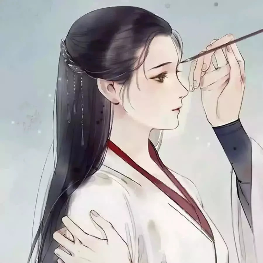 最近火了"古风"情侣头像:此生如若不是你,何愁青丝配白衣