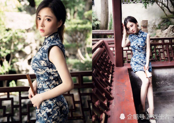 网红旗袍照:冯提莫"娇小可爱",黑尾酱最"不羁",最美却