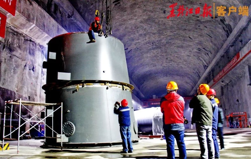 荒沟抽水蓄能电站建设忙