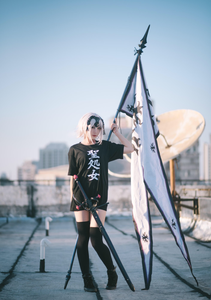 游戏,fgo,cosplay,贞德,二次元