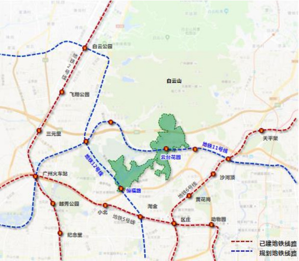 广州花园规划细节曝光,将建空中云道连接白云山花果山