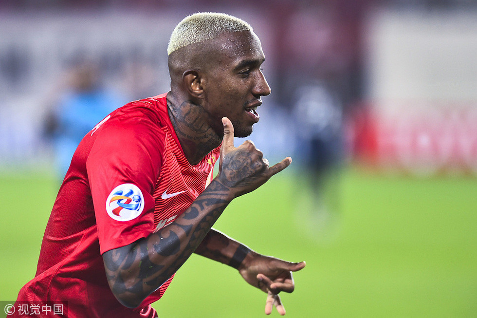 塔利斯卡被富力主帅赞英超水平 天体上演王者