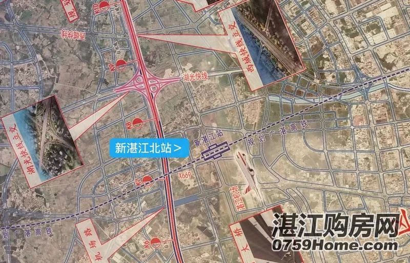 实地!近距离接触广湛高铁过海隧道 高铁站前期施工现场