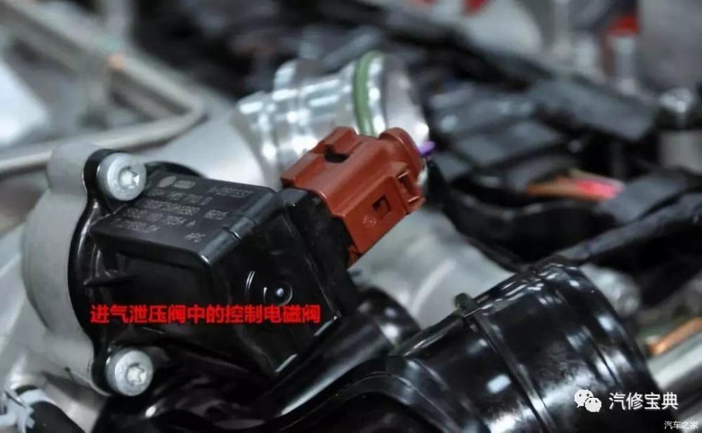 在涡轮增压系统中有进气和排气两种泄压阀.