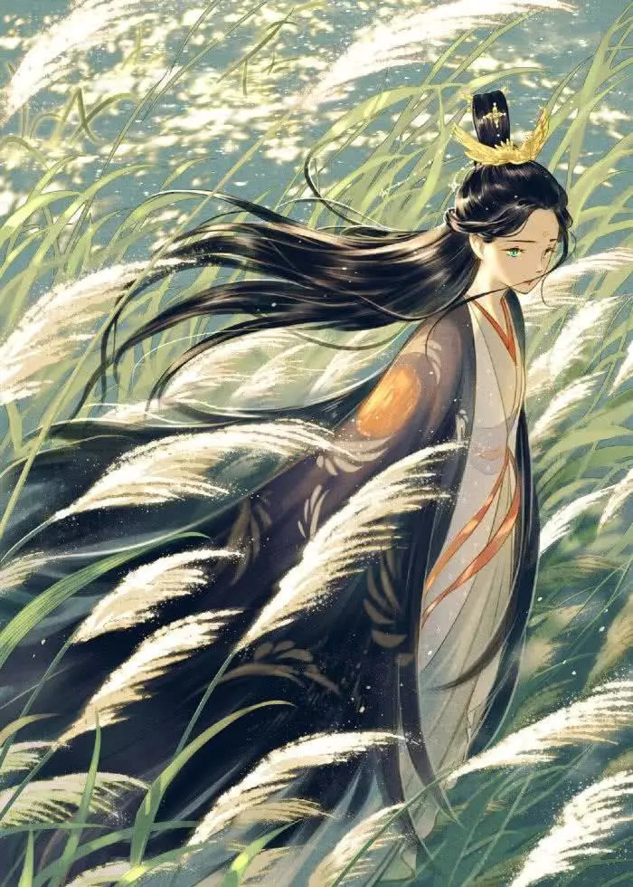 遥寄相思·清淡·古风壁纸:晓看天色暮看云,行也思君