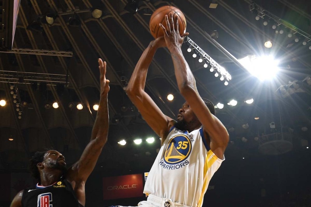 季后赛:勇士VS快船 图集