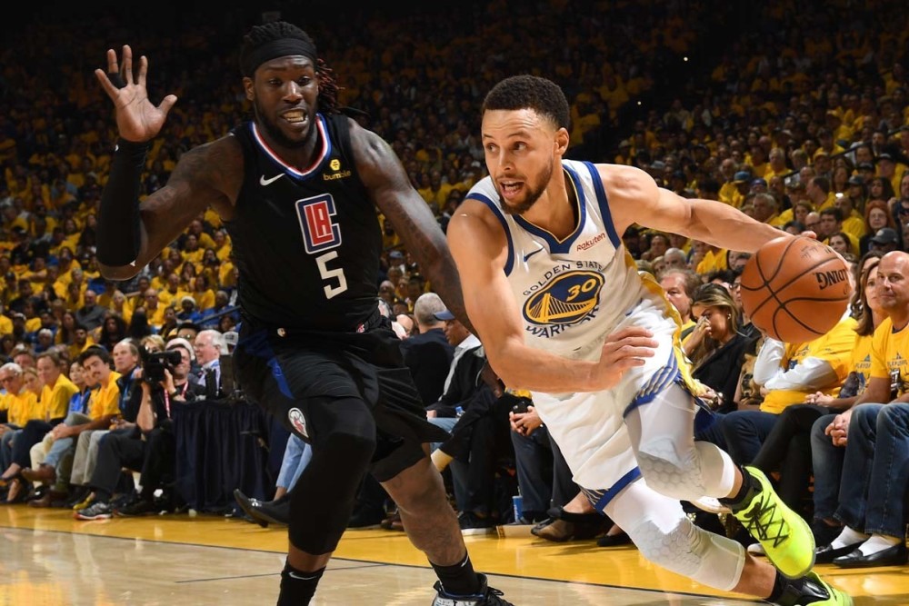 季后赛:勇士VS快船 图集