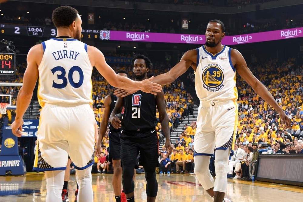 季后赛:勇士VS快船 图集