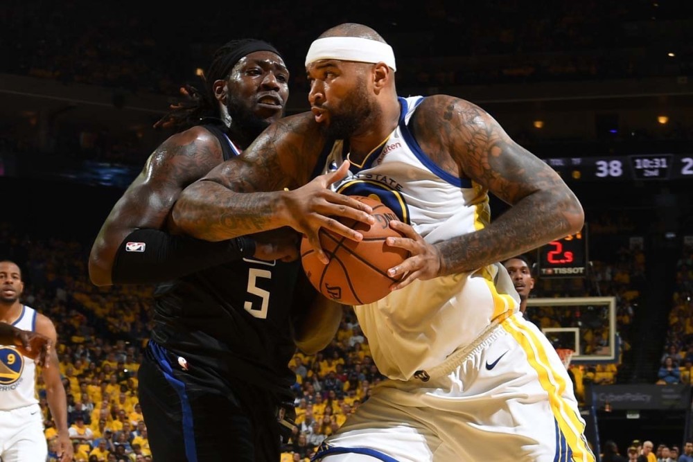 季后赛:勇士VS快船 图集