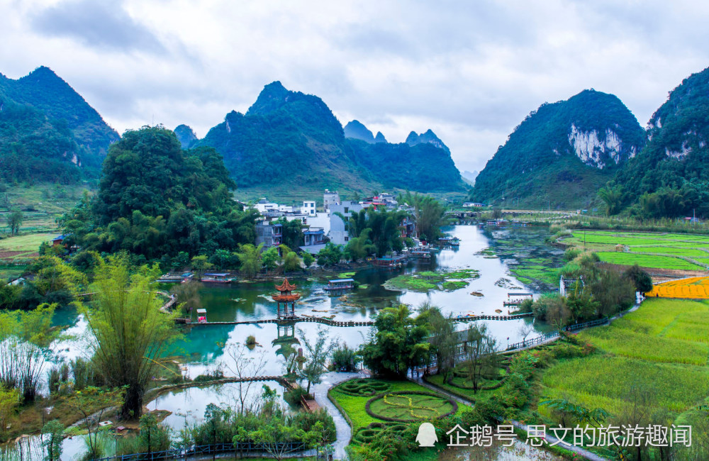 广西靖西,一座山水景观融合的县城,一处放飞心灵的天然胜地