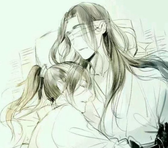 魔道祖师:本以为魏无羡的睡姿很帅,可看到晓星尘后,漫迷沦陷了