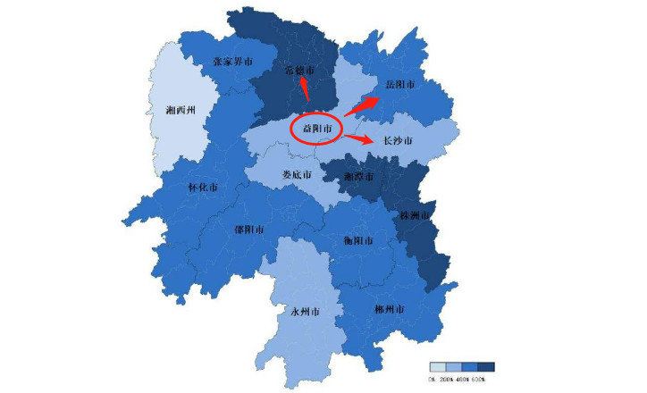 益阳市经济总量_益阳市地图