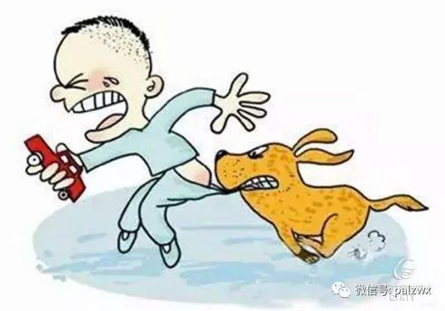 林州:小学门口疯狗咬人,警方紧急出动制服!