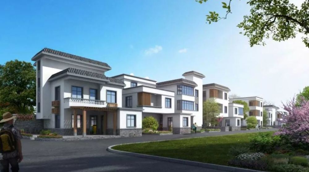 海澄村建筑外立面改造效果图