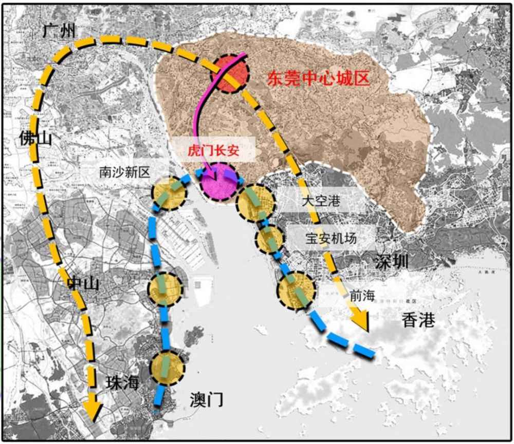 东莞这些片区将大"变身" 这里高铁,地铁,城轨无缝对接