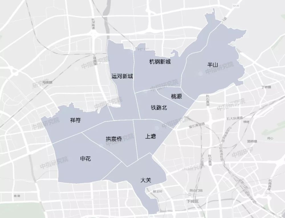 江干区(14个)