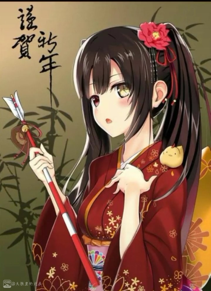 动漫女生壁纸,图一的古风汉服美出新高度,看完默默点收藏