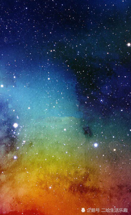 最近火了"星空壁纸":晚是全世界的晚,安是你给的安