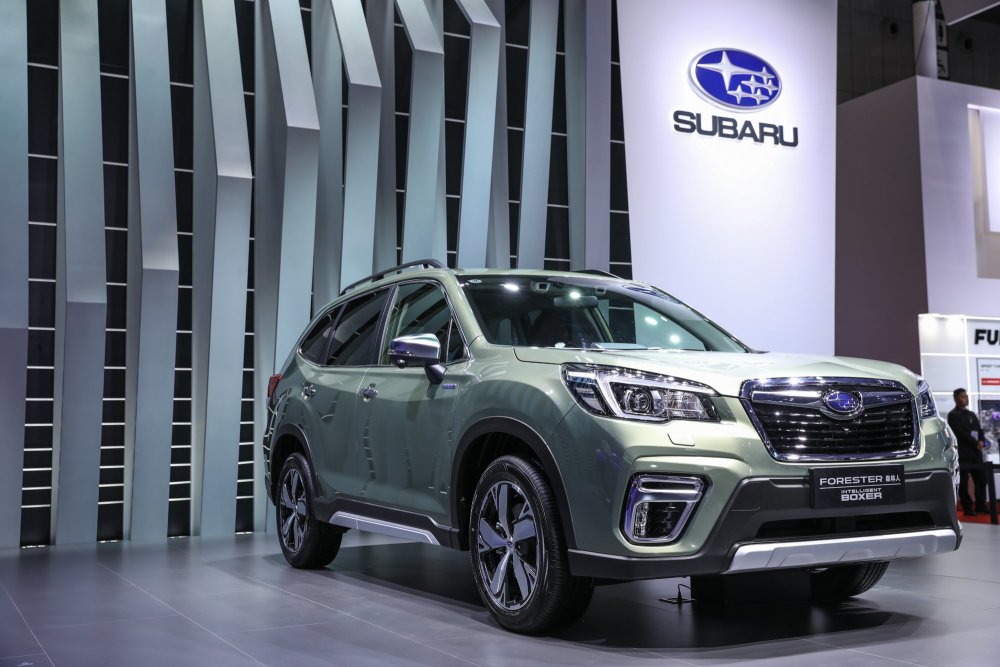 boxer)斯巴鲁核心技术的subaru xv车型和新一代forester森林人车型,在