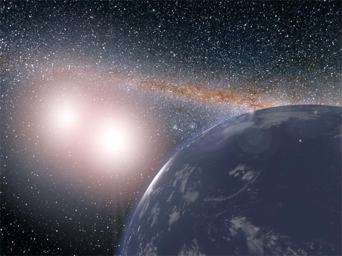 一项新的研究报告称,在双星开普勒-47星系中潜伏着第三个行星,而且它