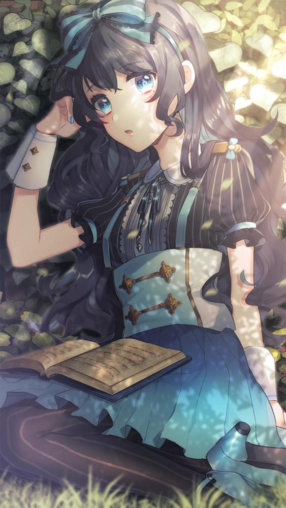 梦幻甜美的二次元动漫少女欣赏,最后一张的小姐姐抬头