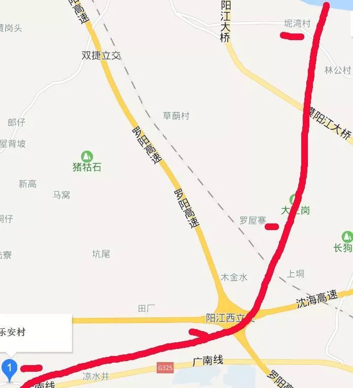广湛高铁!阳江北站开始征地,快看看有份无!阳春东站将