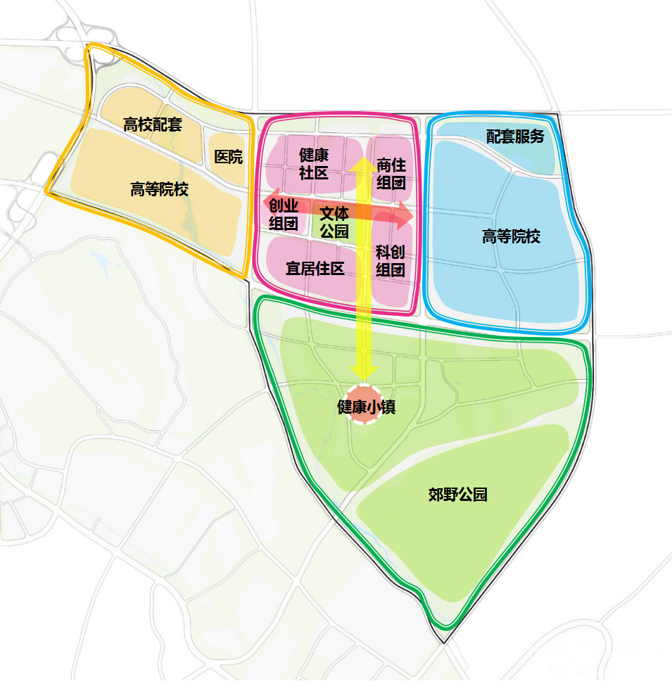 河马泉新区规划示意图(来源网络) 城东耀眼"明珠"强势崛起 细数河马