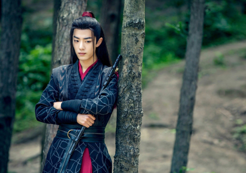 《陈情令》高清剧照,肖战古装帅气,王一博温文尔雅!