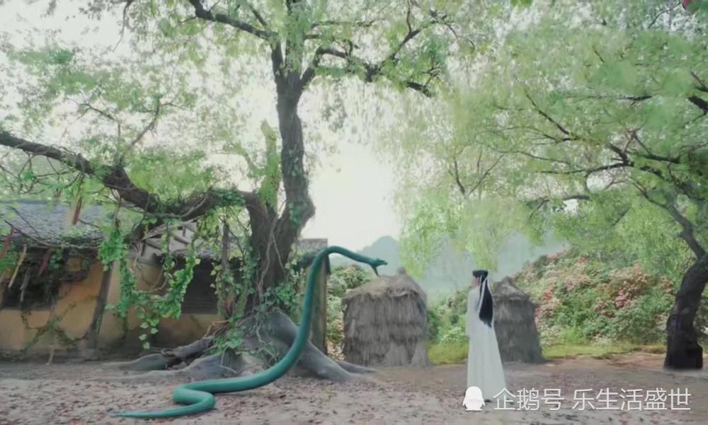 新白娘子传奇:白蛇和青蛇斗法时,白素贞眼珠里都是戏