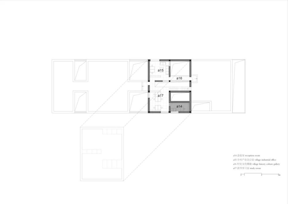 二层平面图 垣建筑设计工作室