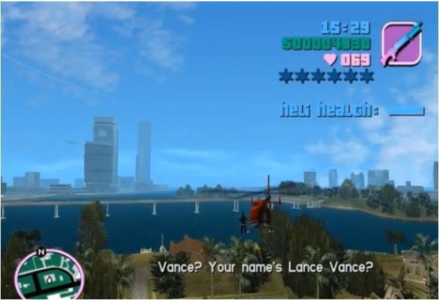 gta:罪恶都市r星偷懒锦集 汤米居然是贴着飞机飞的