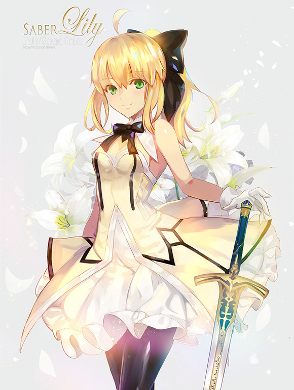 lily,saber,阿尔托莉雅,fgo,游戏