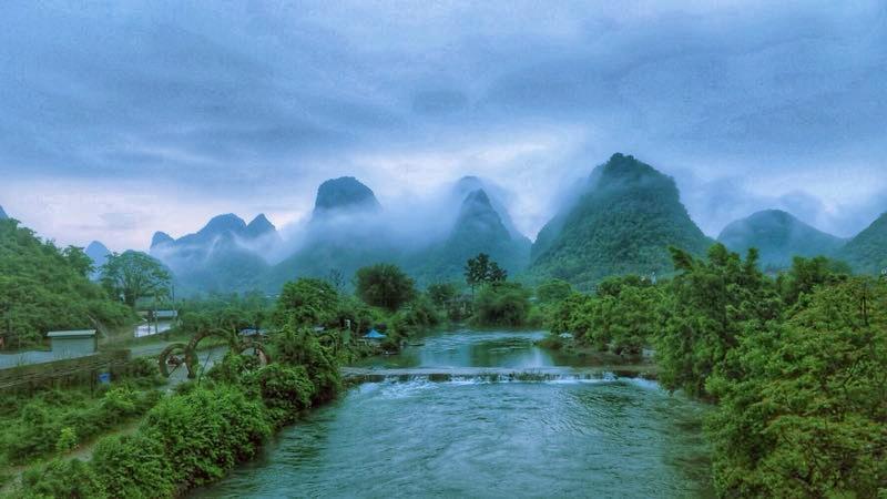 全国人民都羡慕 愿做桂林人不愿做神仙 只因有如此风景