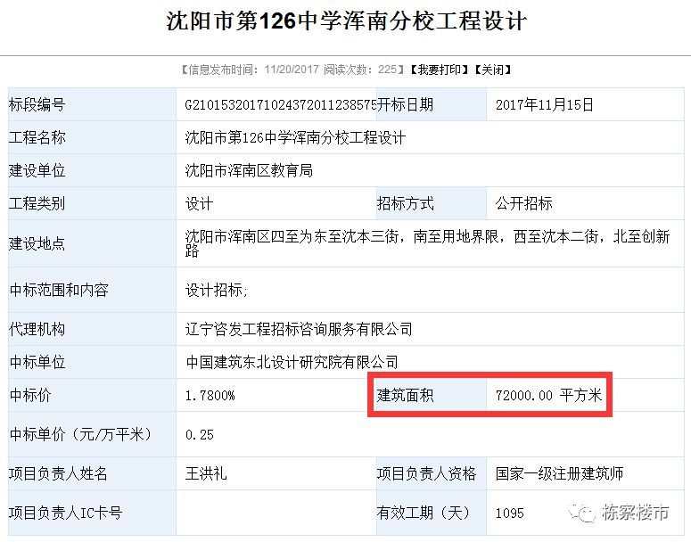 沈阳新市府126中学浑南分校最新消息!或有望明年9月开学