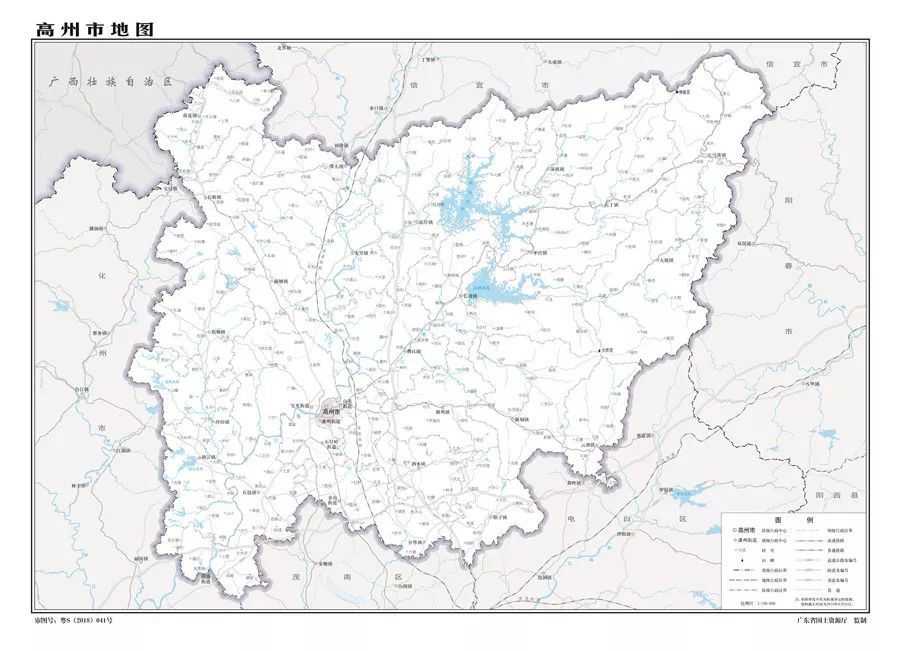 高州最新地图公布了,你见过吗?