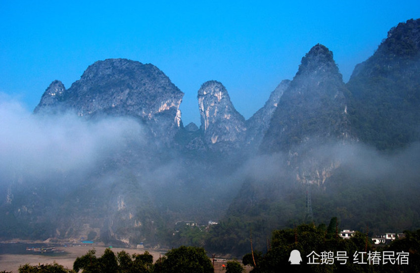 阳朔的山.