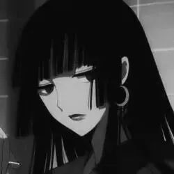 暗黑丧系动漫男生女生头像