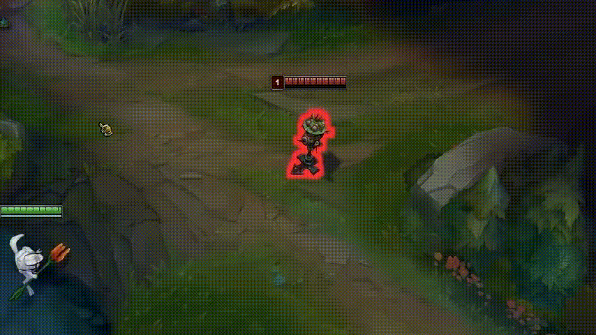 在敌人向你位移的瞬间对其使用q技能,可以到达敌人的初始位移地方,再