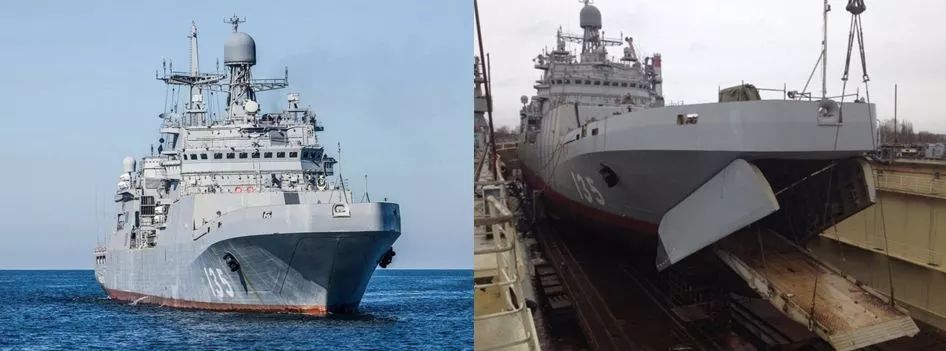 11711型大型登陆舰采用传统二战登陆舰设计
