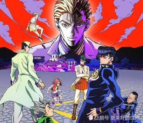 jojo:主角团最强的是第四部的主角团,承太郎与东方仗助