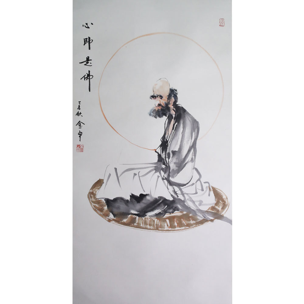 当代禅画第一人的传世经典:金申书画